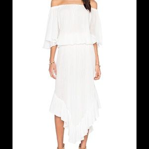 White jens pirate booty dress